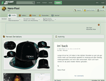 Tablet Screenshot of nano-pixel.deviantart.com