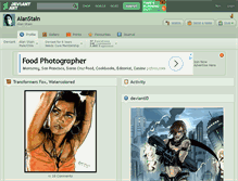 Tablet Screenshot of alanstain.deviantart.com