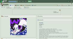 Desktop Screenshot of inuneko.deviantart.com