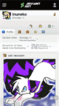 Mobile Screenshot of inuneko.deviantart.com