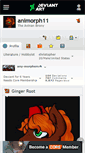 Mobile Screenshot of animorph11.deviantart.com