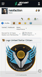 Mobile Screenshot of neofaction.deviantart.com