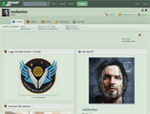Tablet Screenshot of neofaction.deviantart.com