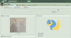 Desktop Screenshot of dev-on-dev.deviantart.com