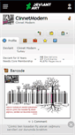 Mobile Screenshot of cinnetmodern.deviantart.com