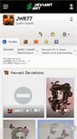 Mobile Screenshot of jwr77.deviantart.com