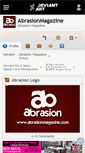 Mobile Screenshot of abrasionmagazine.deviantart.com