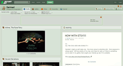 Desktop Screenshot of darmael.deviantart.com
