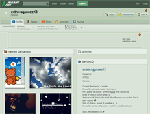 Tablet Screenshot of extravaganceex3.deviantart.com