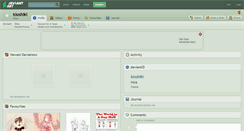 Desktop Screenshot of kioshiki.deviantart.com