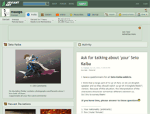 Tablet Screenshot of masops.deviantart.com