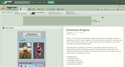 Desktop Screenshot of diggerman.deviantart.com