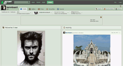 Desktop Screenshot of benmboard.deviantart.com