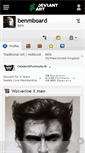 Mobile Screenshot of benmboard.deviantart.com