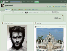 Tablet Screenshot of benmboard.deviantart.com