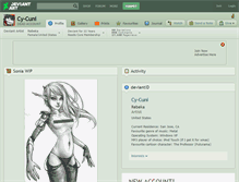 Tablet Screenshot of cy-cuni.deviantart.com