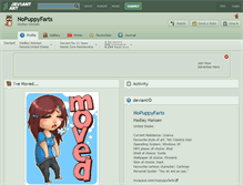 Tablet Screenshot of nopuppyfarts.deviantart.com