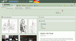 Desktop Screenshot of hiromitsu.deviantart.com