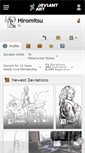 Mobile Screenshot of hiromitsu.deviantart.com