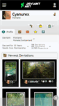 Mobile Screenshot of cyanurex.deviantart.com