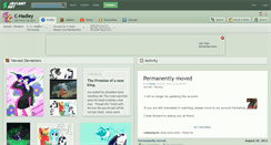 Desktop Screenshot of c-hadley.deviantart.com