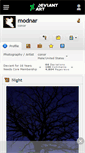 Mobile Screenshot of modnar.deviantart.com