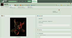 Desktop Screenshot of morr76.deviantart.com