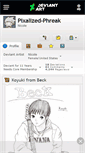 Mobile Screenshot of pixalized-phreak.deviantart.com