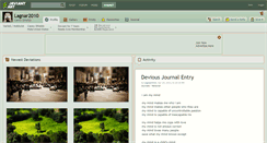 Desktop Screenshot of lagnar2010.deviantart.com