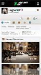 Mobile Screenshot of lagnar2010.deviantart.com