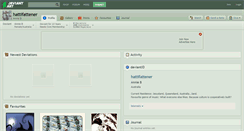 Desktop Screenshot of hattifattener.deviantart.com