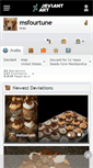 Mobile Screenshot of msfourtune.deviantart.com