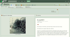 Desktop Screenshot of binarycon.deviantart.com