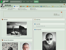 Tablet Screenshot of dmitroza.deviantart.com