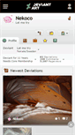 Mobile Screenshot of nekoco.deviantart.com