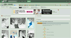 Desktop Screenshot of little----monster.deviantart.com