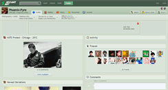 Desktop Screenshot of phoenix-pyre.deviantart.com