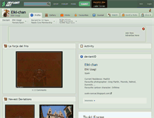 Tablet Screenshot of eiki-chan.deviantart.com