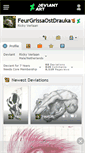 Mobile Screenshot of feurgrissaostdrauka.deviantart.com