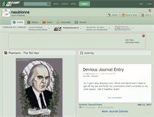 Tablet Screenshot of nasubionna.deviantart.com