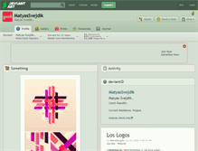 Tablet Screenshot of matyassvejdik.deviantart.com