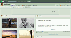 Desktop Screenshot of ceciliefrost.deviantart.com