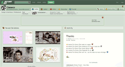 Desktop Screenshot of classeco.deviantart.com