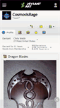 Mobile Screenshot of cosmosisrage.deviantart.com