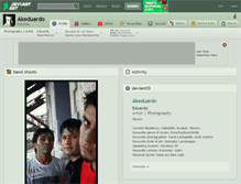 Tablet Screenshot of akeduardo.deviantart.com