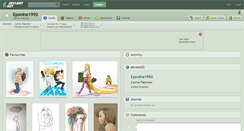 Desktop Screenshot of eponine1992.deviantart.com