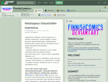 Tablet Screenshot of finnishcomics.deviantart.com