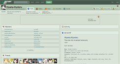 Desktop Screenshot of hiyama-kiyoteru.deviantart.com