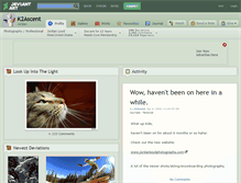Tablet Screenshot of k2ascent.deviantart.com