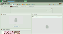 Desktop Screenshot of foodlover101.deviantart.com